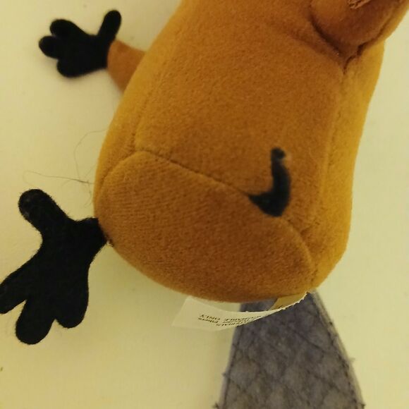 Nickelodeon 1997 Vintage Angry Beavers Norbert Stuffed Plush Animal Toy Doll 8" - Picture 2 of 8